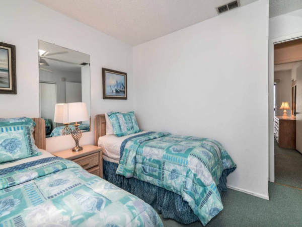 Value Two Bedroom Rental Only One Block to the Beach